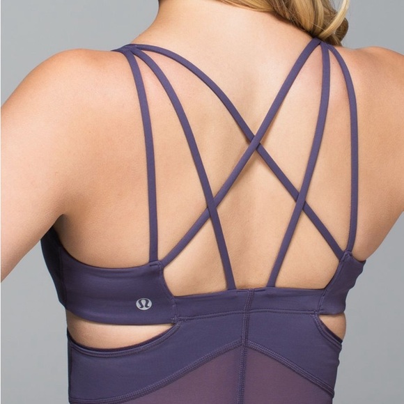 Lululemon Exquisite Bra. Sz 8. Nightfall color. NWOT - Picture 2 of 5